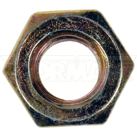 Dorman Hex Nut, M10-1.25, Steel, Zinc Yellow 983-111D